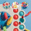 (Blue) Interactive Pull Toy Game Desktop Game Toy Birthday Gift Press Toy for Toddler 2