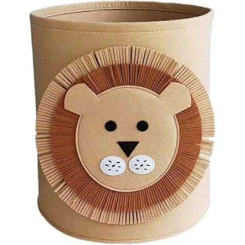 Felt Basket Toy Storage Organizer Collapsible