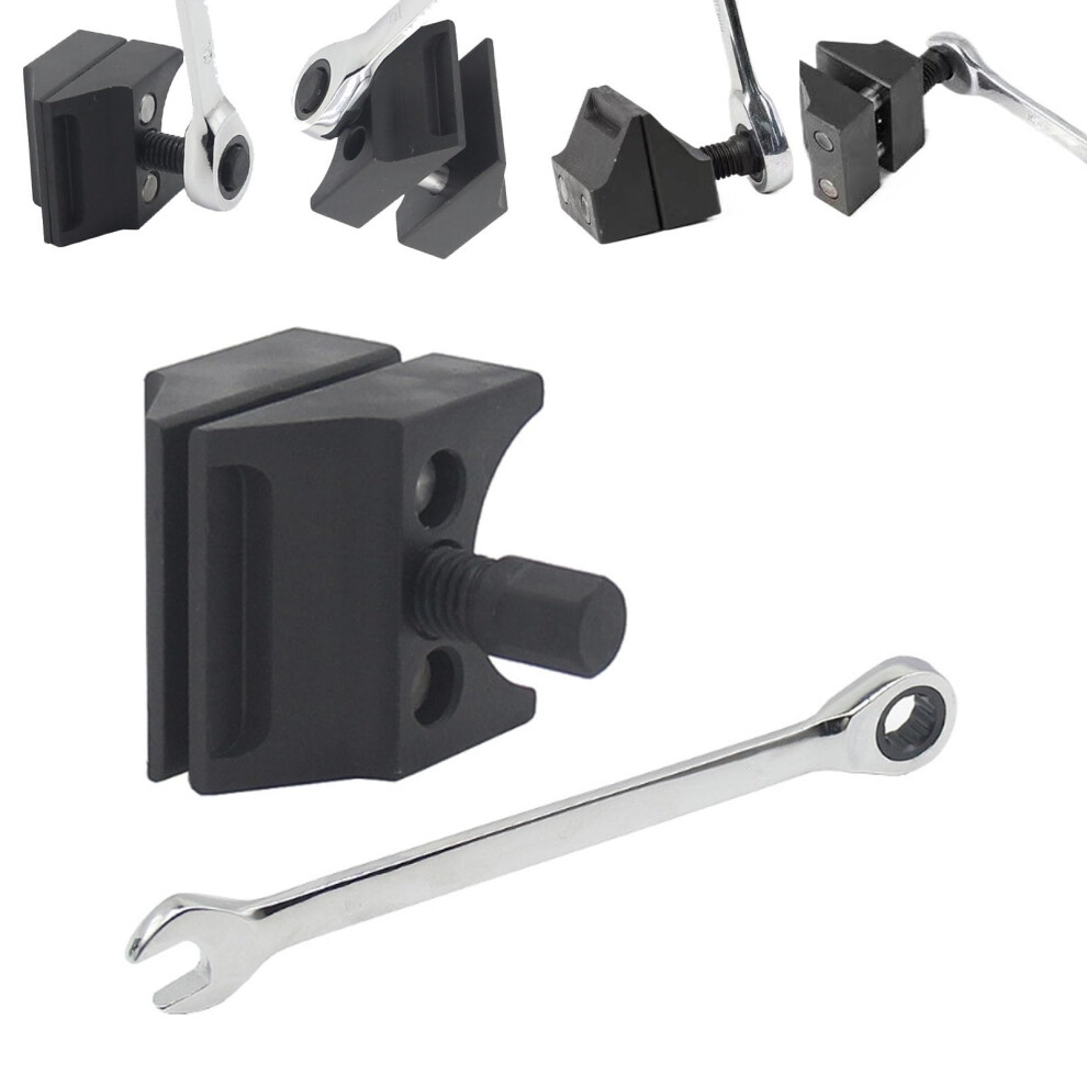 Suspension Strut Spreader Tool With Wrench, Universal Steering Knuckle Hub Clamp For Cars 9189345308178