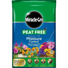PEAT FREE Premium Moisture Control Compost, 40 Litres, Brown