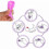 Silicone Menstrual Cup Large Capacity, 8x5cm, Soft & Reusable 5