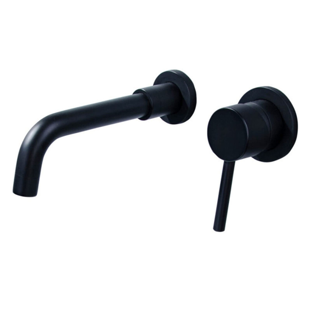 Sink Taps Single Handle Wall Mounted Brass Faucet 360Degree Spout Basin Mixer Tap Gold Finish Adjustable Hot Cold 9426802523973