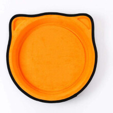 Cat Hammock Orange Window Perch Window Mounted Cat Bed Canvas Cooling Suction Cups Sunbathe Hammock Bed 1 Piece