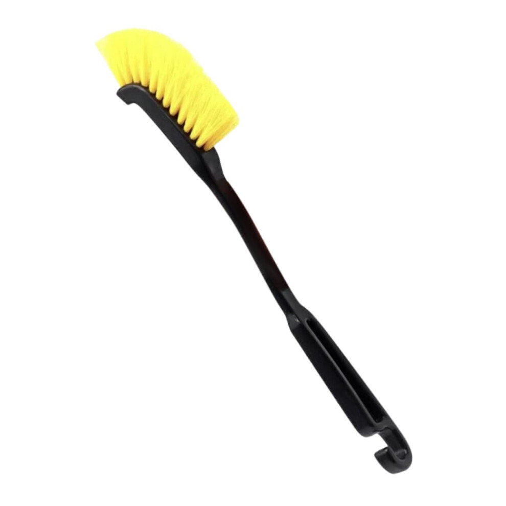 Car Detailing Brush With Ergonomic Grip For Wheel And Tire Cleaning, Rims And Crevices 9426802524024