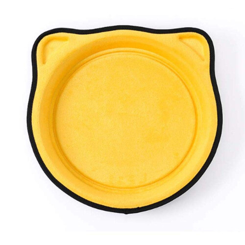 Cat Hammock Yellow Window Perch Window Mounted Canvas Hammock With Suction Cups Sunbathe Cooling Bed 2Pack