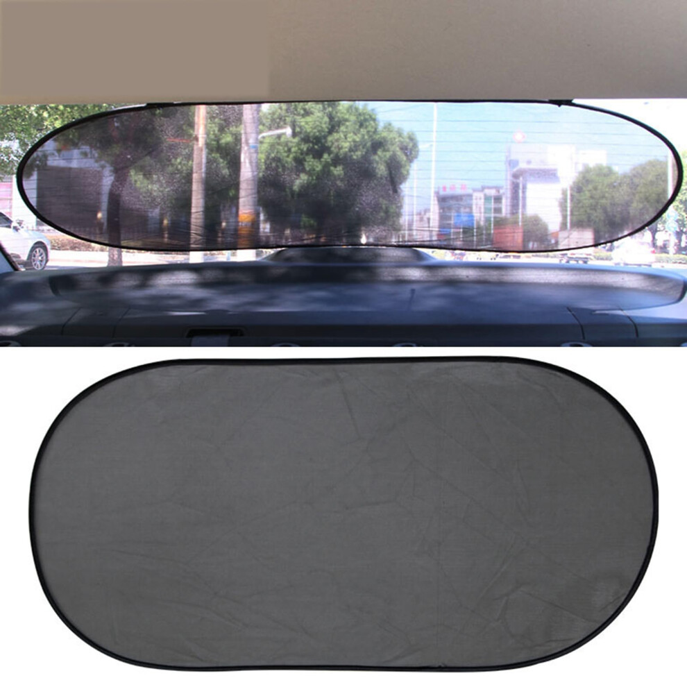 Car Rear Window Sun Shade With Strong Suction Cups Out Uv Protection Universal Black 9347817113198
