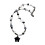 Collier de perles avec pendentif étoile, élégant, Style-Noir 1