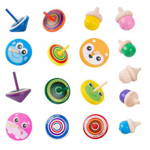 1 Set of Funny Children Gyro Toys Creative Gyro Plaything Rotating Tops Toys