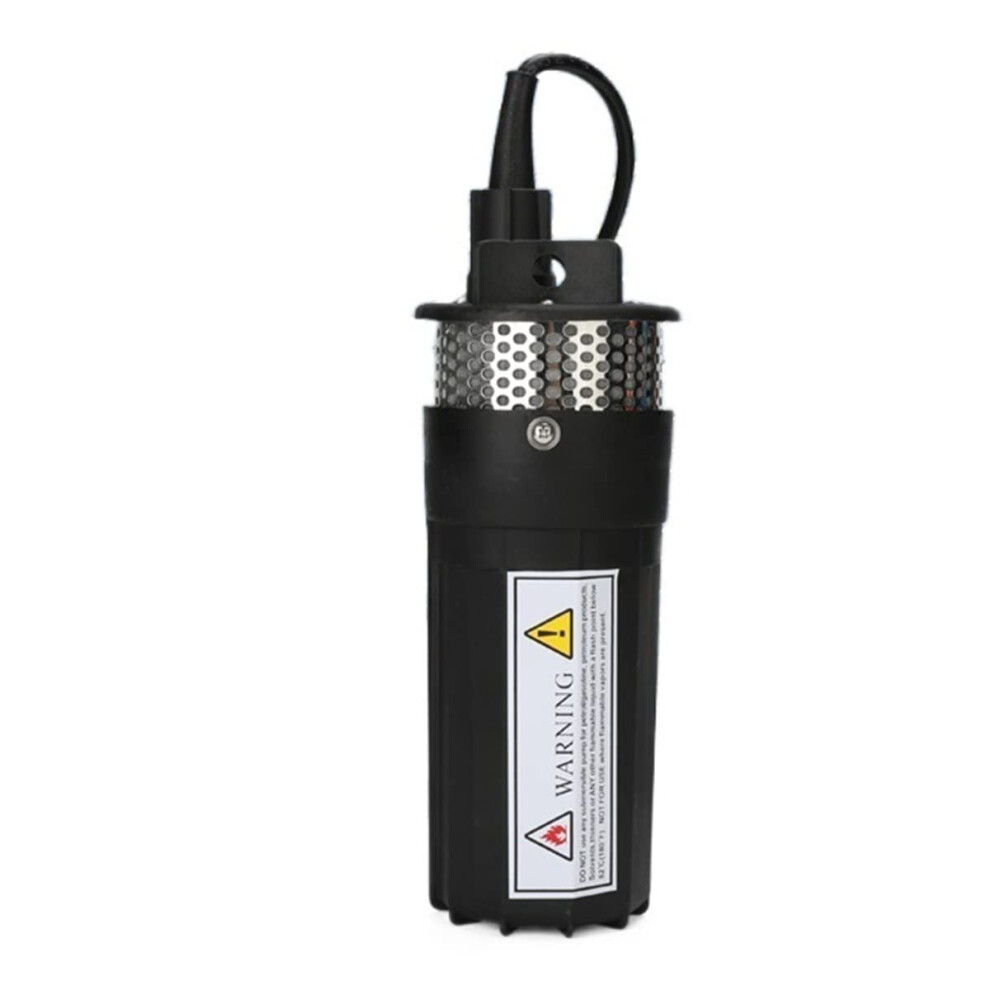 12V Submersible Water Pump Lift 230Ft Solar Powered For Bilge Cleaning And Washing Black 9347817113402