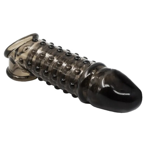 Weiche TPE-Penishülse für Männer, 17,5 cm x 4 cm, elastisch & convex 1