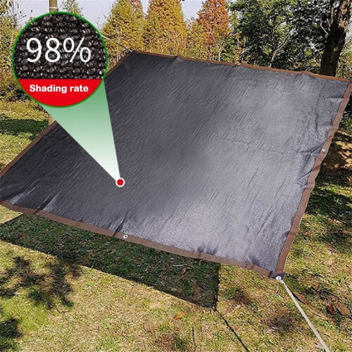 Shade net for greenhouses, sun shade net, 2x3M Black 2