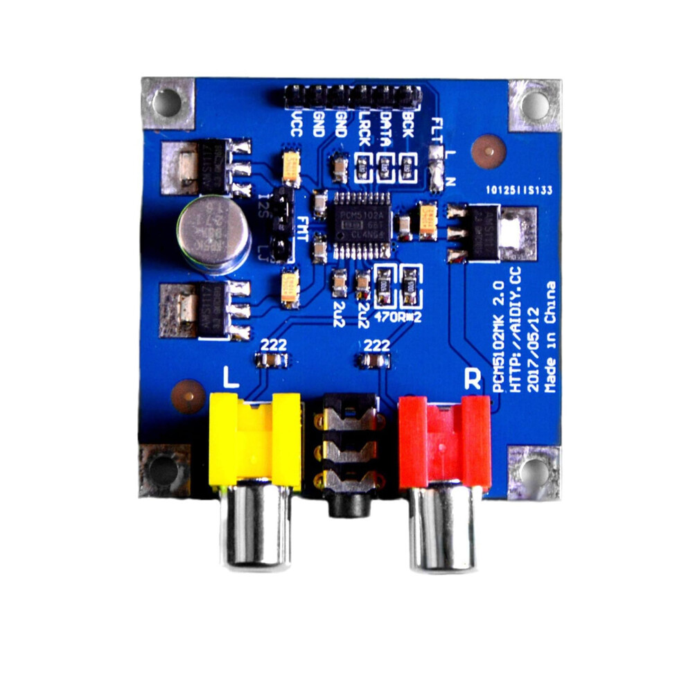 Dc5v10v Pcm5102/Pcm5102a Decoder Board I2s Input 32Bit 384K Decoder Module With 3.5 Mm Connector Output Module 9426802455458