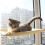 Cat Window Perch Hammock Bed Window Mounted Cat Hammock Durable Easy To Clean Space Saving Cat Bed Hammock 2