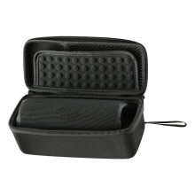 Portable speaker bag for speakers, bag with handle loop and mesh pocket for accessories, soft inner lining Ref: 8531