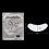 Hydrogel Under Eye Patches for Eyelash Extensions, 7x3.3cm, White 2