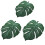 Παιδικό Χαλί Monstera Leaf, Πατάκι Μπάνιου που Πλένεται στο Πλυντήριο με Υπερ-Μαλακή 7
