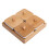 Divided Serving Dishes with Ceramic Base, Multi-Functional Serving Dish Set for Appetizers Snacks and Condiments, Stylish Serving Tray with Natural 2