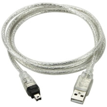 Solução de Interface Digital Aprimorada, IEEE 1394 de 4 pinos Ilink, Transferência de Dados em Velocidades Incomparáveis de até 480 Mbps,