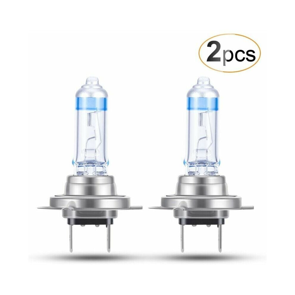 Certified H7 Halogen Head Bulbs, Waterproof For Extreme Weather Driving (Ultra Bright Light) White/Light 9173940413771
