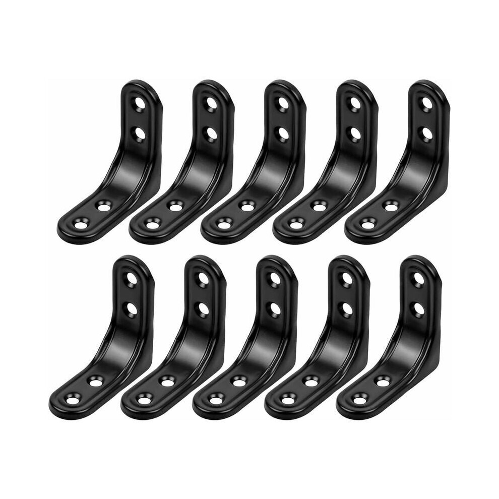 Stainless Steel 90 Degree Angle Bracket, Corner Brace For Wide Application, Right Angle Bracket With Countersunk Hole And Heavy Duty Construction For 9004841629346