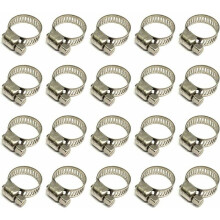 Zuverlässige Mini-Schlauchschellen mit Griff, langlebig für Rohre und Schläuche, verstellbar, korrosionsbeständig, säurebeständig,