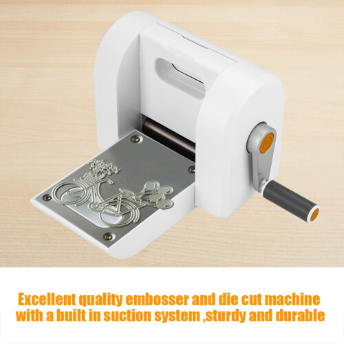 Creative Embossing Solution, Hand Rolled Die Cutting And Embossing Machine For Quick Standardized Patterns, Sturdy Durable Design Perfect For 2