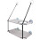 Cat Hammock Window Bed Large White Sturdy Indoor Outdoor Use 1