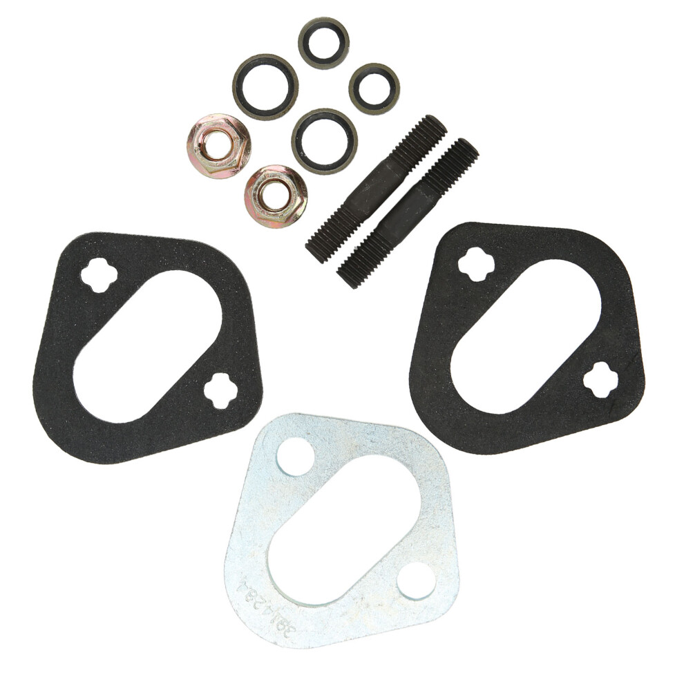 Fuel Lift Pump Stud Kit Metal Alloy Gasket Spacer For 5.9L 6Bt 12V Dodge 94-98 6921371649701