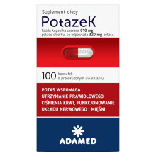 POTAZEK + potassium chloride 100 capsules
