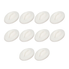 10pezzi di Labbra di Allenamento in Sil-tech per Pratica, Bocca Aperta, Dimensioni 7,5x5x2cm