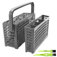 Universal Dishwasher Cutlery Basket Compatible with Bosch Whirlpool Maytag Kenmore Replacement