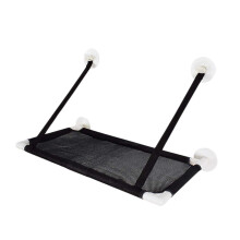 Cat Bed Window Mounted Strong Suction Cup Window Perch Black 60x35x35 Cm Durable SpaceSaving Hammock