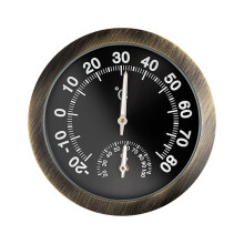 Car Thermometer Hygrometer Temperature And Humidity Meter Noctilucent Adhesive Temperature Sensor Air Vent Mount