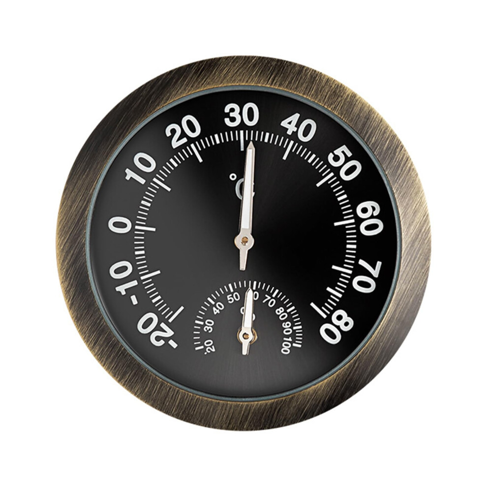 Car Thermometer Hygrometer Temperature And Humidity Monitor Noctilucent Display Adhesive Or Air Vent Mount 9347817342994