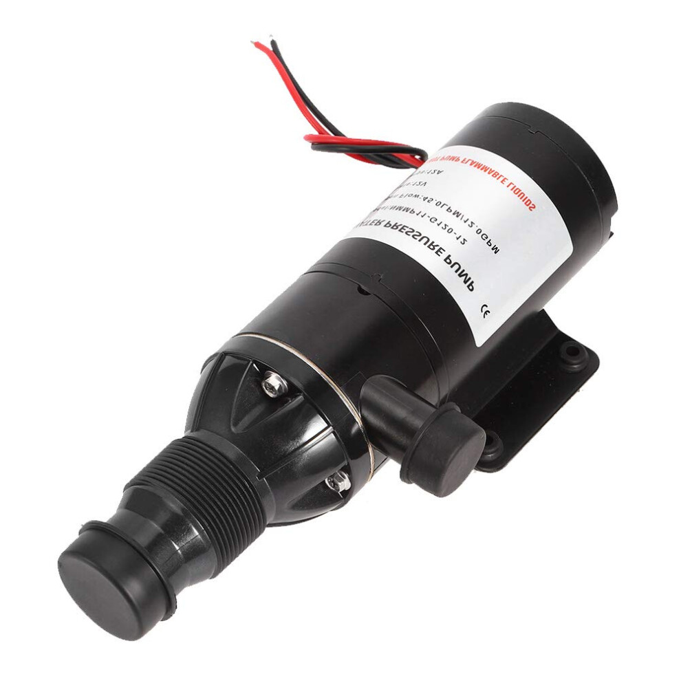 12V 45Lpm 12Gpm Sewage Pump, Selfpriming Low Noise For Boat, Rv, Wc, And Agricultural Use. 9426802459715