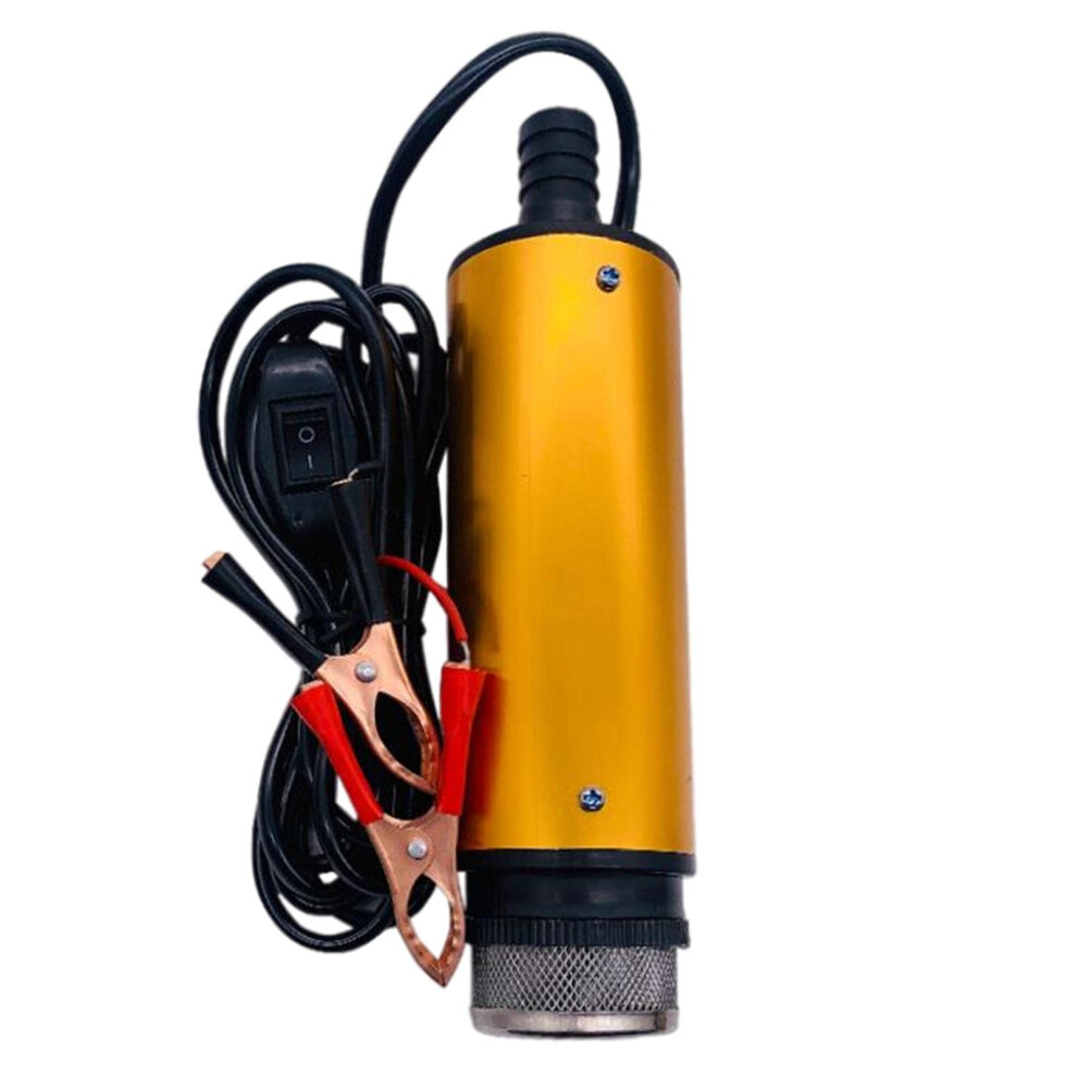 12V Submersible Fuel Transfer Pump 38Mm For Car Diesel Oil Water Fast Liquid Transfer 9189345308987