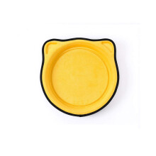 Cat Hammock Window Mounted Bed With Strong Suction Cup And PVC Frame Supports Up To 30 Kg Easy Install Yellow