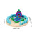 Gemstone Stacking Blocks  Wooden Pattern Building Blocks, Sparkling Puzzle Blocks 4