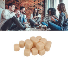 Langlebiges 20 Stück 16mm Beige Würfel Blank für DIY-Brettspiele und Unterricht