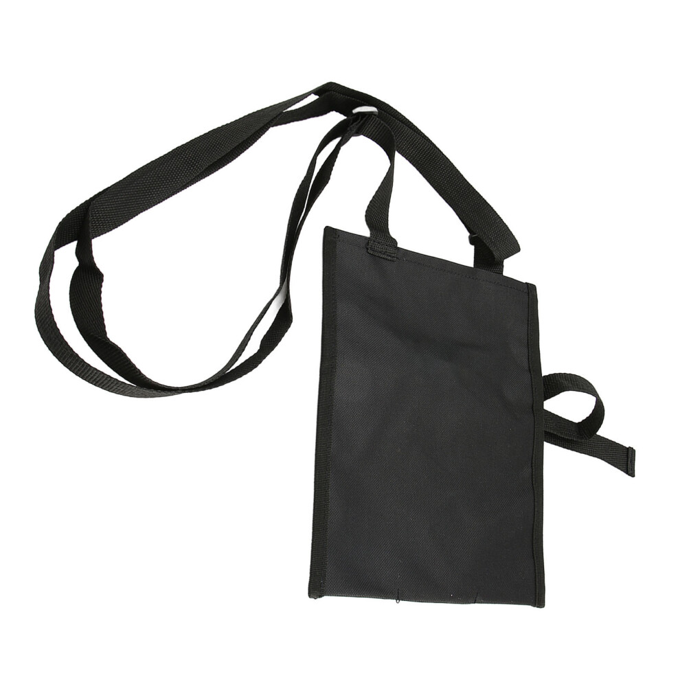 Black Adjustable Waterproof 1000Ml Nylon Urine Catheter Bag Cover For Travel & Outdoors