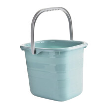 Plastic Water Bucket with Handle Durable MultiPurpose for Cleaning Gardening Laundry and Storage