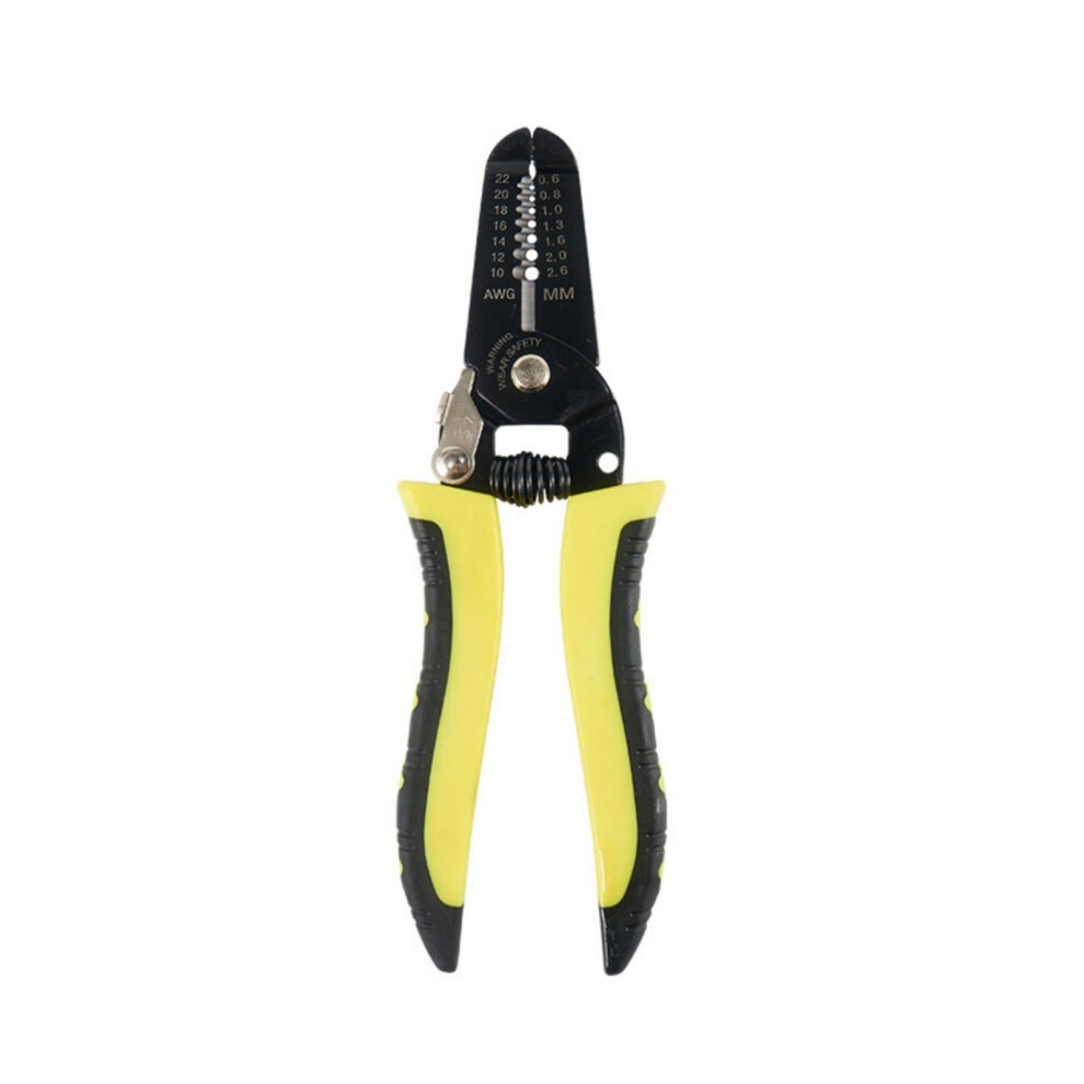 Precise Wire Stripper For Pvc Rubber Cables Crimping Tool With Nonslip Grip And Multifunctional Wire Stripping Pliers 9347817115406