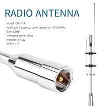 QM82 Dualband-Radioantenne CBC-435 Signalempfänger-Stromversorgung UHF-VHF-Zweiwegradioantenne für mobile Funkgeräte