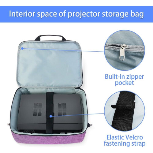 Projector Carrying Case Fits Most Major Projector Models Portable Travel Storage Case 2