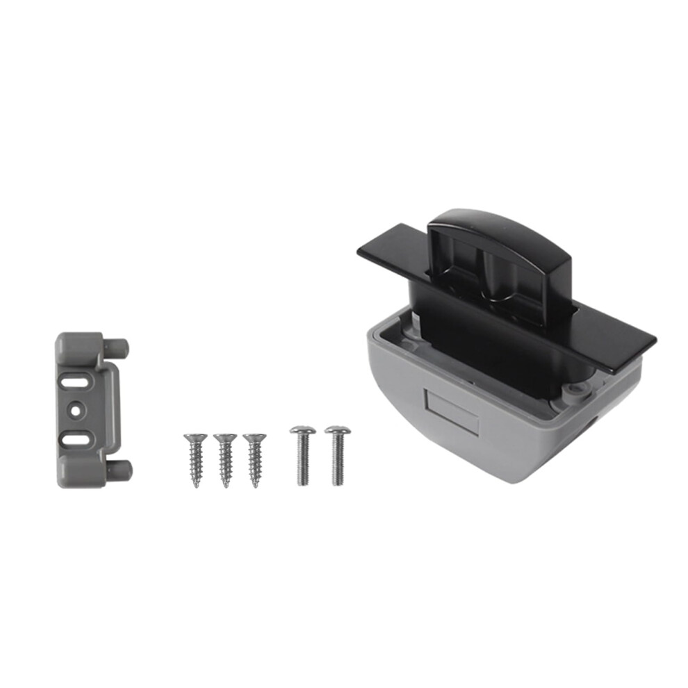 Push Button Cabinet Lock Drawer Lock Keyless Lock For Campers Motorhomes Caravans Boats Push Cabinet Lock Black 9426802462227