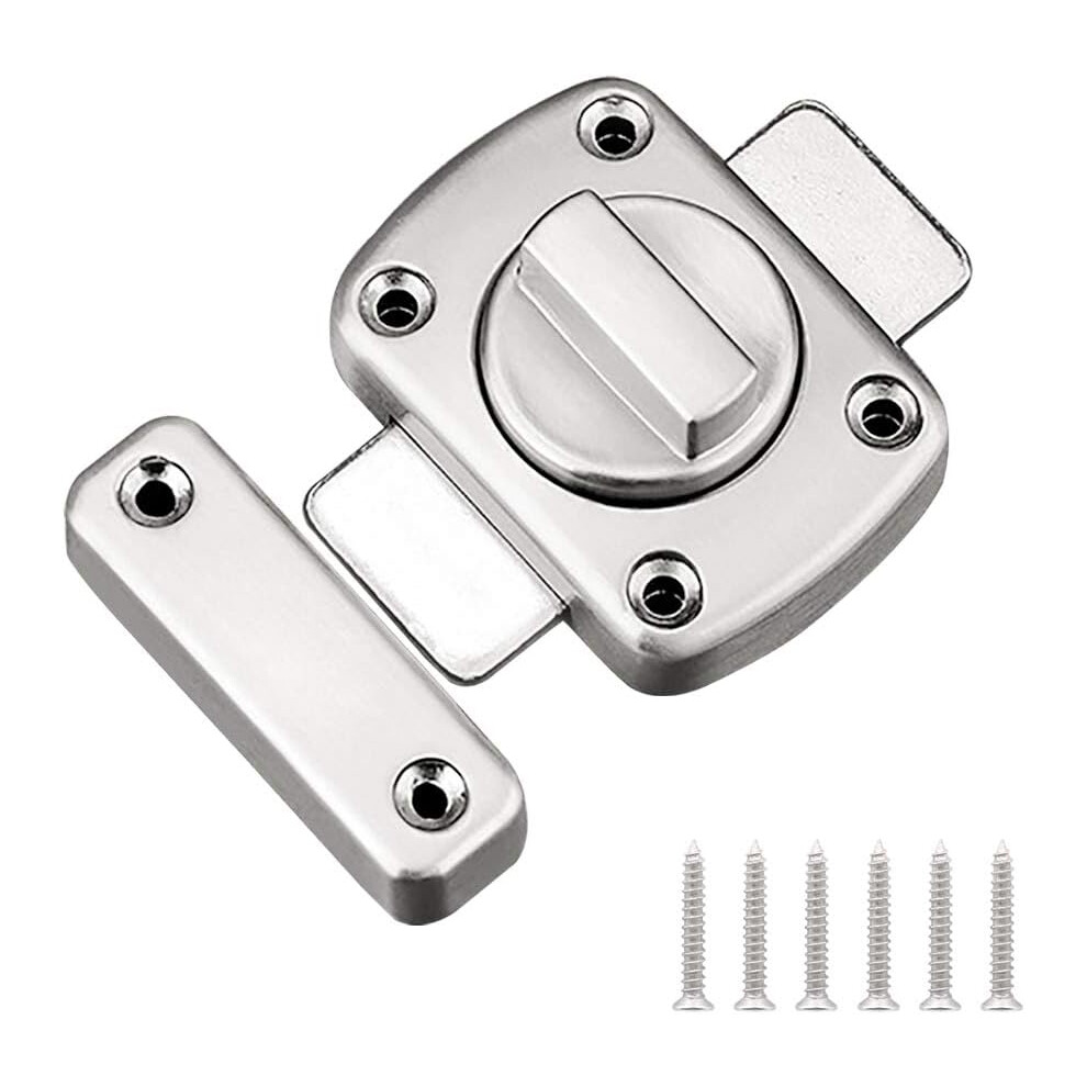 Stylish Stainless Steel Hasp Bolts For Indoor Outdoor Use, Decorative Home Security Rotate Bolt Latch, Anti-Theft Security With Thick Anti-Corrosion 9169997322173