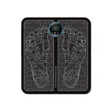 Appareil de massage des pieds à intensité réglable, écran LCD avec minuterie et indicateur de mode, appareil de massage des pieds EMS doté d'une