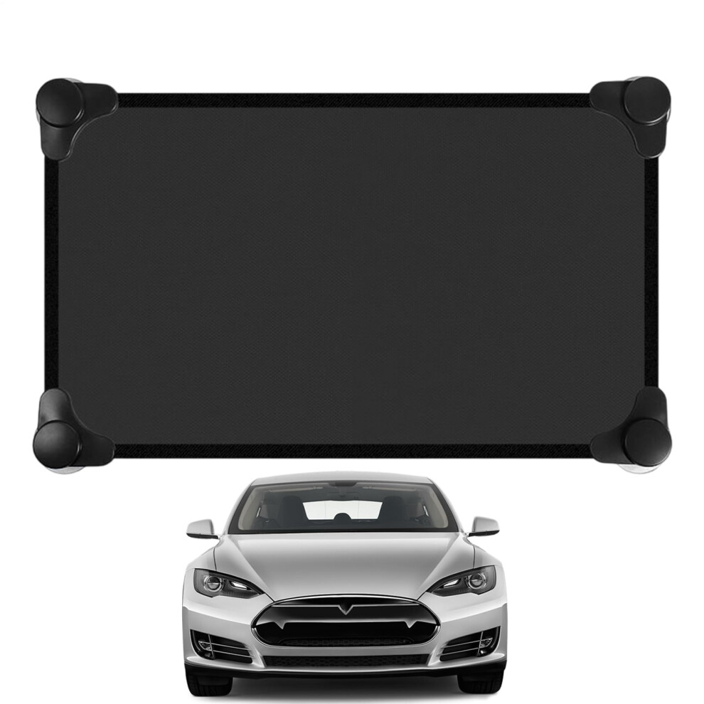 Car Window Sun Shade with UV Protection, Semi Transparent Privacy Shield for Baby Sleep Comfort