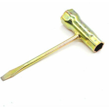 Chave de manutenção versátil para motosserras, ferramenta de ajuste de carburador Lonvrèe Gold para desmontar a maioria das roçadeiras, chave