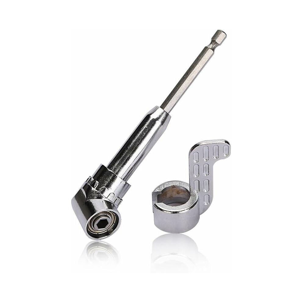 Right Angle Driver For Furniture Legs, Impact-Grade Driver Navigates Narrow Areas, Hex Shank Drive Ensures Stable Attachment, Durable Construction & 9433291733752